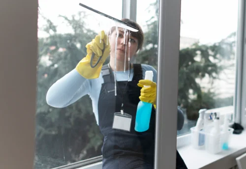 Nettoyage de vitres intérieures et extérieures à Sécheras